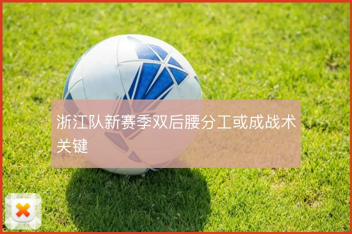 浙江队新赛季双后腰分工或成战术关键